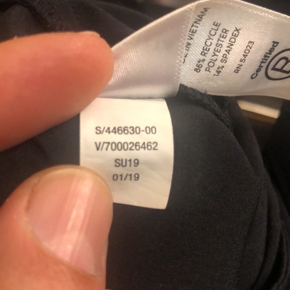 Athleta Tribecca Utility Cropped Pants Black Size 0 - Picture 10 of 10